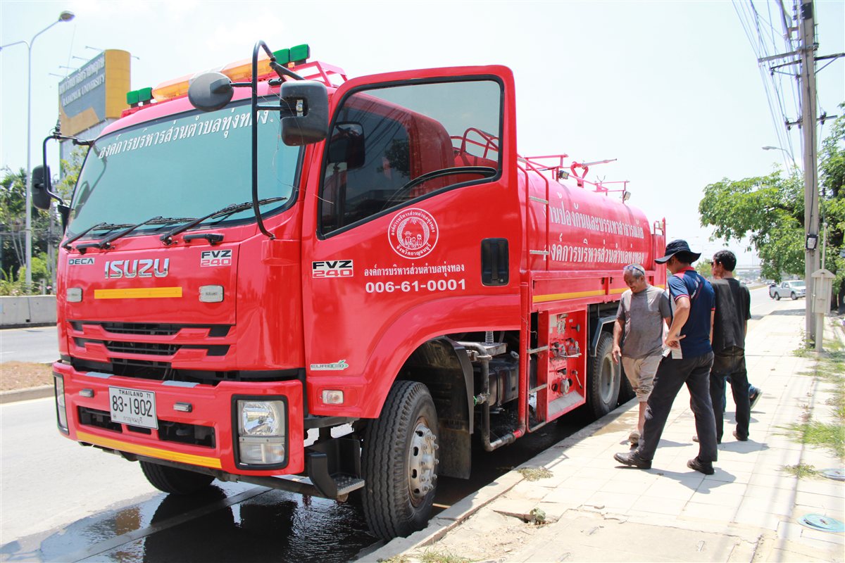 Water / fire truck commissioning