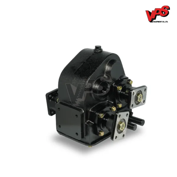 Multi-Output Power Transfer Gear — distributes PTO power to two outputs